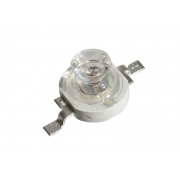 Сверхъяркий светодиод LED 1W Blue with lens